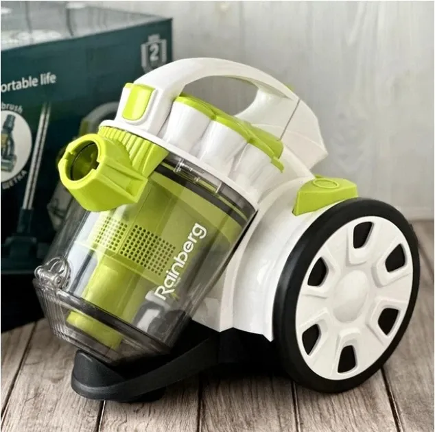 Пилосос контейнерного типу Rainberg RB-651 2500Вт з турбощіткою, телескопічною трубою та баком 3,0 л Одеса - фото 2