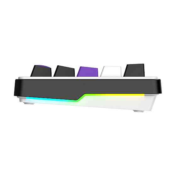 Клавіатура бездротова Hator Hellyberry HK60 Wireless White/Violet ( 13259 ) Харків