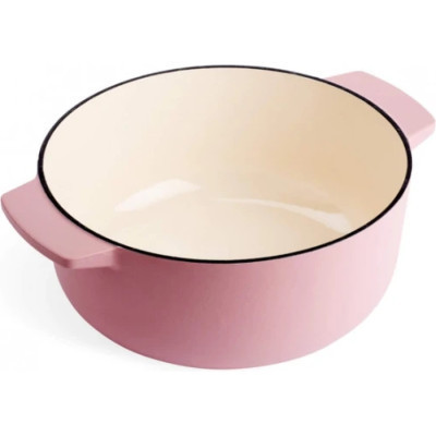 Кастрюля KitchenAid чавунна з кришкою 5,2 л Суха троянда (CC007431-001) Винница - изображение 4