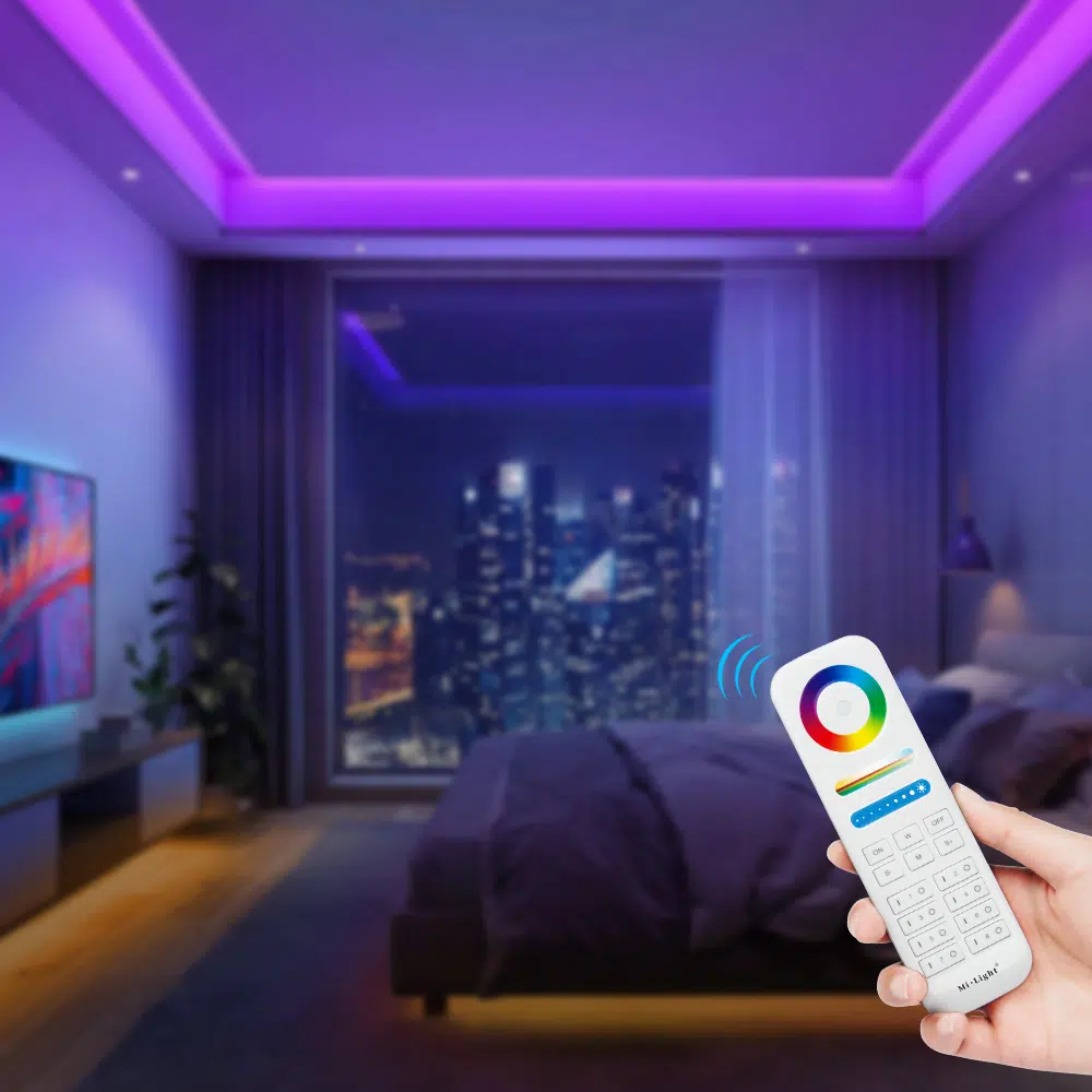 Miboxer Контролер RGB+W+CCT 3 в 1, DC12/24V, 12A, RF 2.4G Mi-light Київ - фото 6