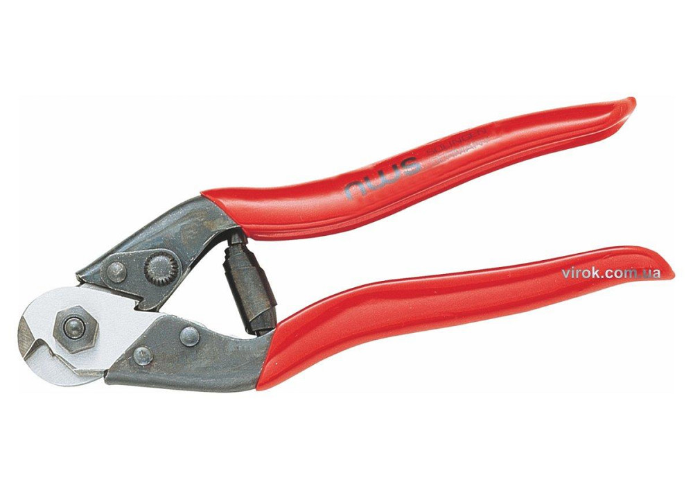 Ножиці до дроту та тросів NWS: Ø≤ 3 мм (сталь), Ø≤ 6 мм (мідь), l= 190 мм Одесса - изображение 1