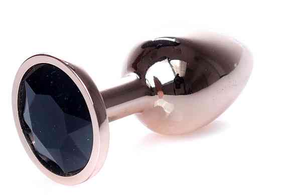 Анальна пробка Boss Series - Jewellery Red Gold PLUG Black S, BS6400111 Sex Aura Київ