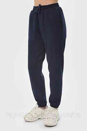 Набір жіночий штани базові 2шт RAY PREMIUM LOOSE комбінований Бежевий/Темно-синій (U0909W-Cream-Navy Blue) 3XL Київ