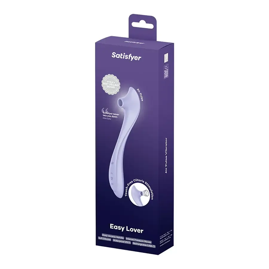 Вакуумный клиторальный стимулятор Satisfyer Easy Lover Львов - изображение 5