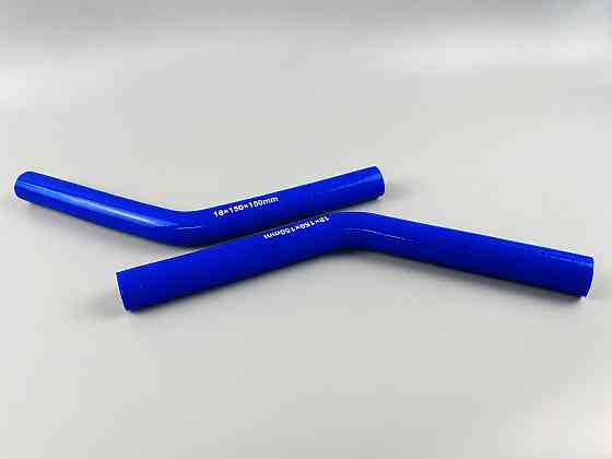 Патрубок силіконовий (150 мм х 150 мм) (135` — кут) (d=18 товщ = 4 мм) Мукачево