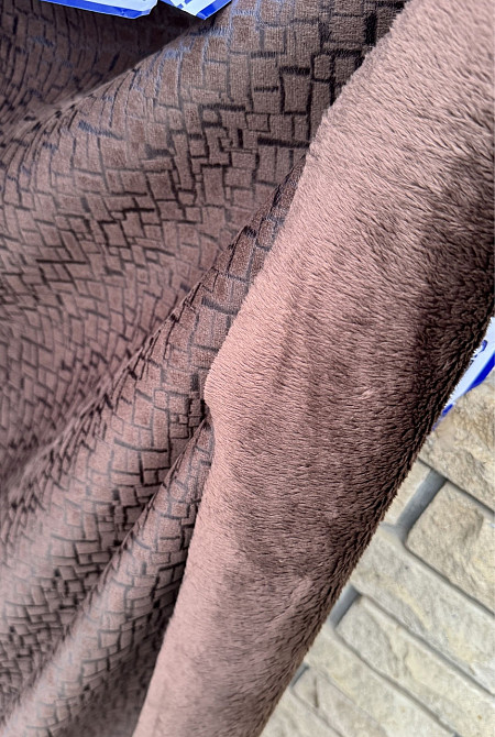 Ткань / опт / замш на меху двухсторонний - от 3 м. Киев - изображение 2