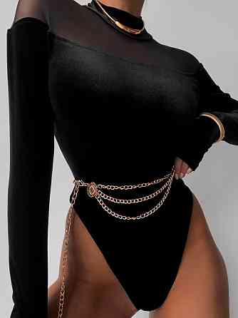 Женское боди из бархата Одесса