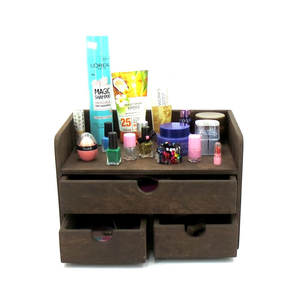 Органайзер для косметики "Шарлотта" капучино Миколаїв - фото 5