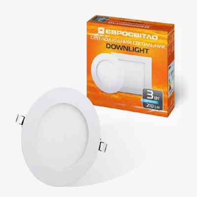 Світильник точковий Євросвітло LED-R-90-3 4200К Вінниця