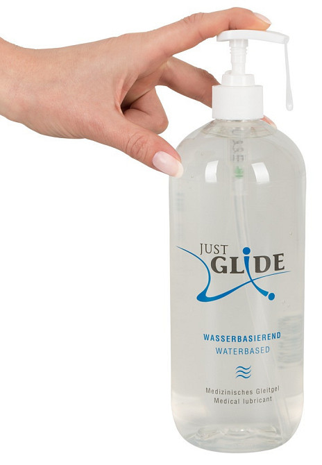 Лубрикант - Just Glide Waterbased, 1000 мл Sex Aura Київ - фото 4