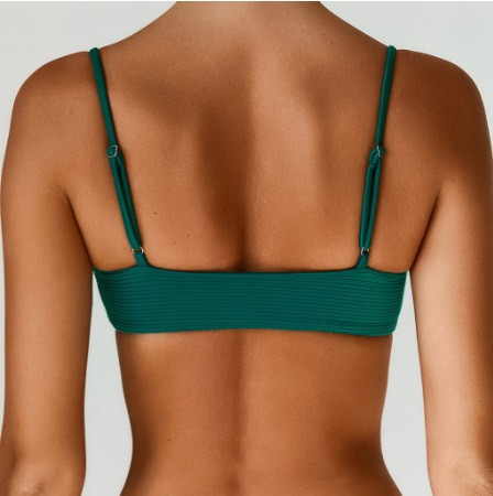 Жіночий купальник з топом S зелений Київ - фото 3