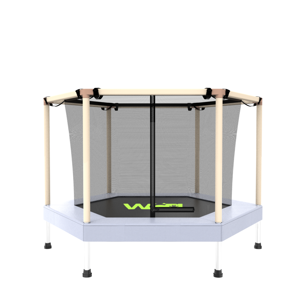 Батут манеж дитячий шестигранний з сіткою 122 см WCG Hexi S (W-1006-48) Київ - фото 1