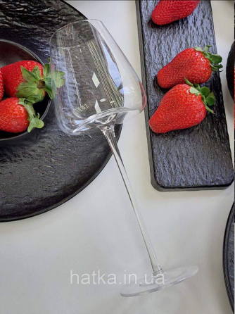 Набір високих келихів 6 шт. для вина 550 мл «Беллісімо» прозорий 102-914 Київ