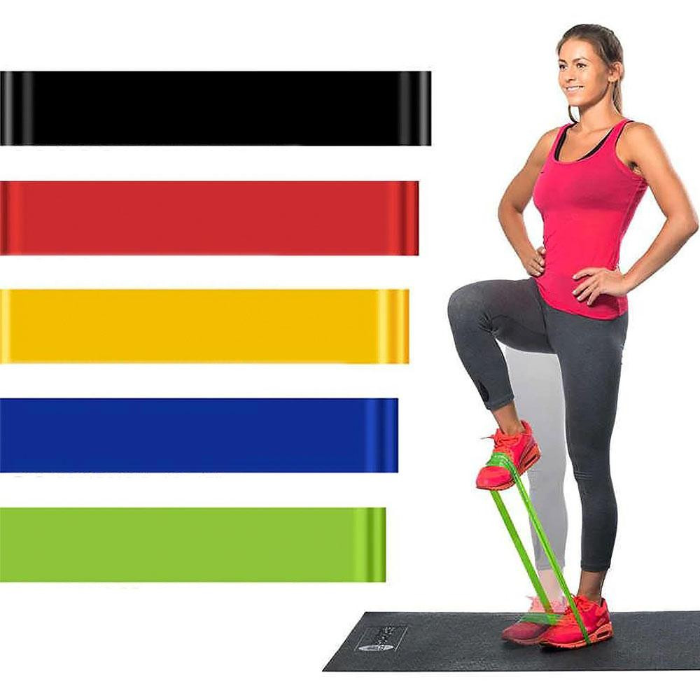 Набір гумок для фітнесу 5шт,з чохлом SBR Київ - фото 1