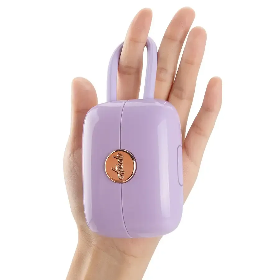 Вакуумний кліторальний стимулятор Otouch Louis Vibrate Purple з віброяйцем, у кейсі Львів - фото 9