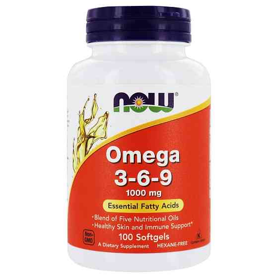 Омега 3-6-9 (Omega 3-6-9) 1000 мг 100 капсул Киев