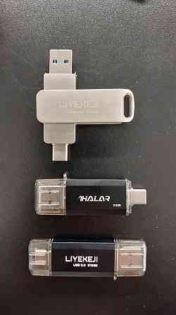Флеш-накопичувач 2 в 1 Type C, USB 512 GB 21995 Луцьк