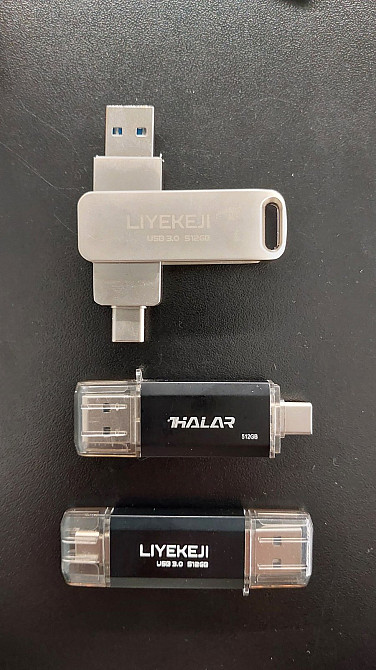 Флеш-накопичувач 2 в 1 Type C, USB 512 GB 21995 Луцьк - фото 1