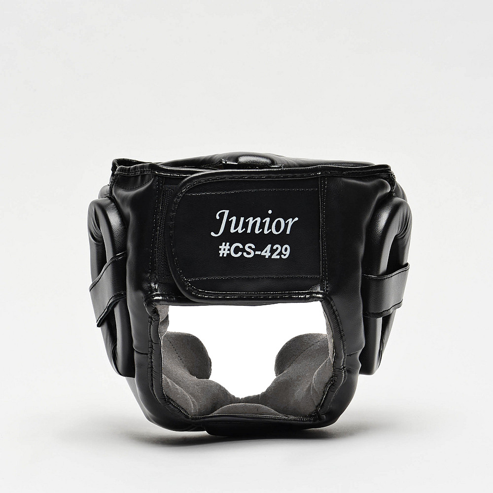 Боксерський шолом Leone Junior Black S Каменское - изображение 10