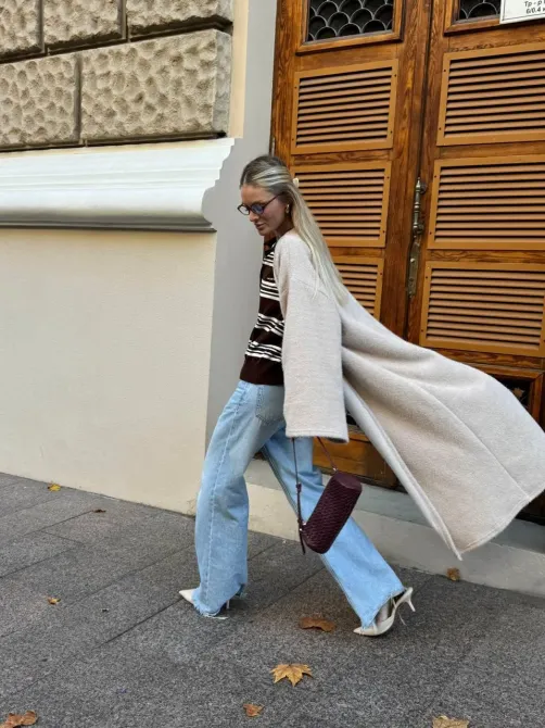 Подовжений кардиган – універсальний та стильний елемент гардеробу для будь-якої пори року. Одеса - фото 19