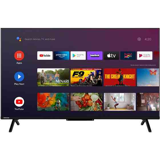 TV 50 Toshiba 50QA2363DG 4K UHD/QLED/T2/Android 11/2 x10W/Dolby MS12/ HDMI/ Wi-Fi/ VESA 200 x 200 M6 Вінниця