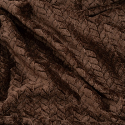 Плед Ardesto Jacquard Braid 200х220см, 100% полиэстер, коричневый (ART0206JB) Винница - изображение 3