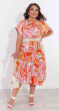 Красивое платье с юбкой в складку (52) Киев