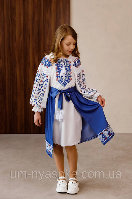 Дитяче вишите плаття "Богодара" р.116-152 Кривий Ріг - фото 5