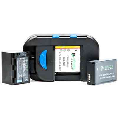 Зарядное устройство для фото PowerPlant универсальное для всех типов аккумуляторов + 2 AA (DV00DV2914) Винница