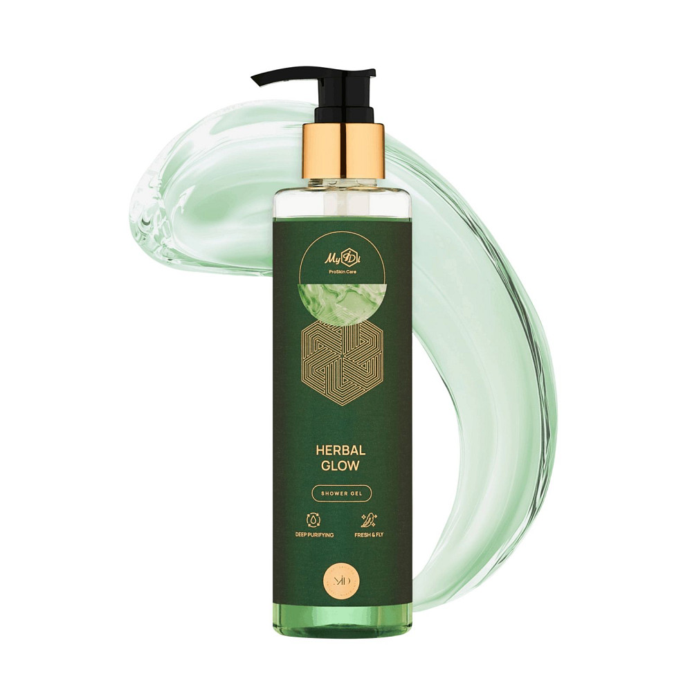Парфюмированный гель для душа Зеленая роса HERBAL GLOW MyIDi 250 мл Киев - изображение 5