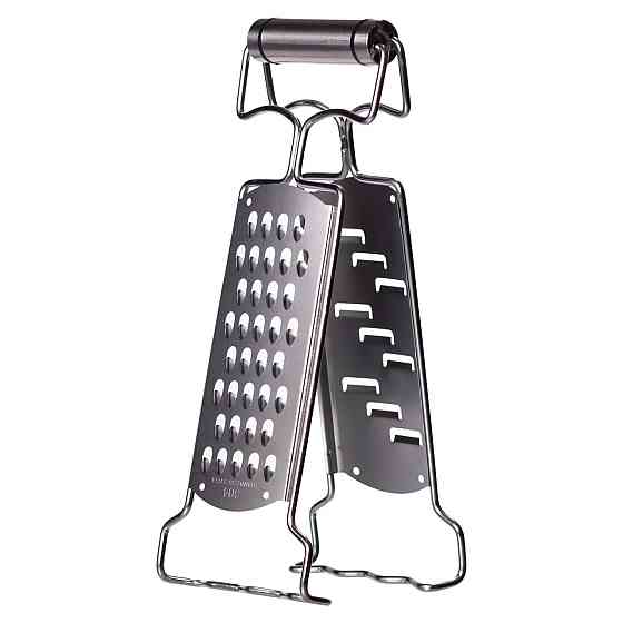 Двостороння терка з нержавіючої сталі 24 см Київ