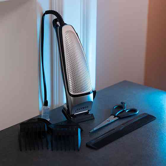 Электрическая машинка для стрижки волос Sokany серебристая Киев