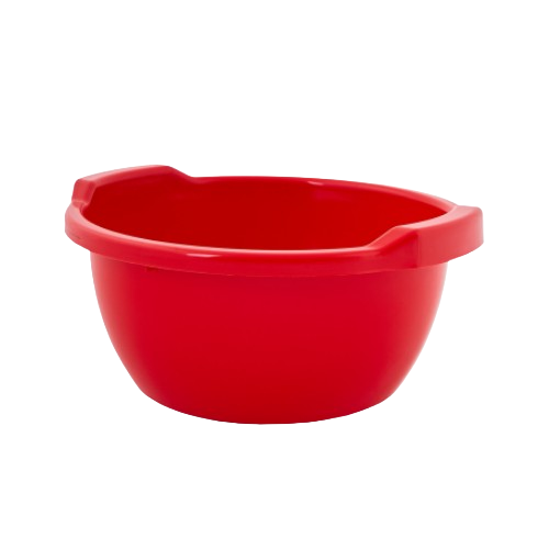 Таз 12л круглий червоний Алеана Житомир