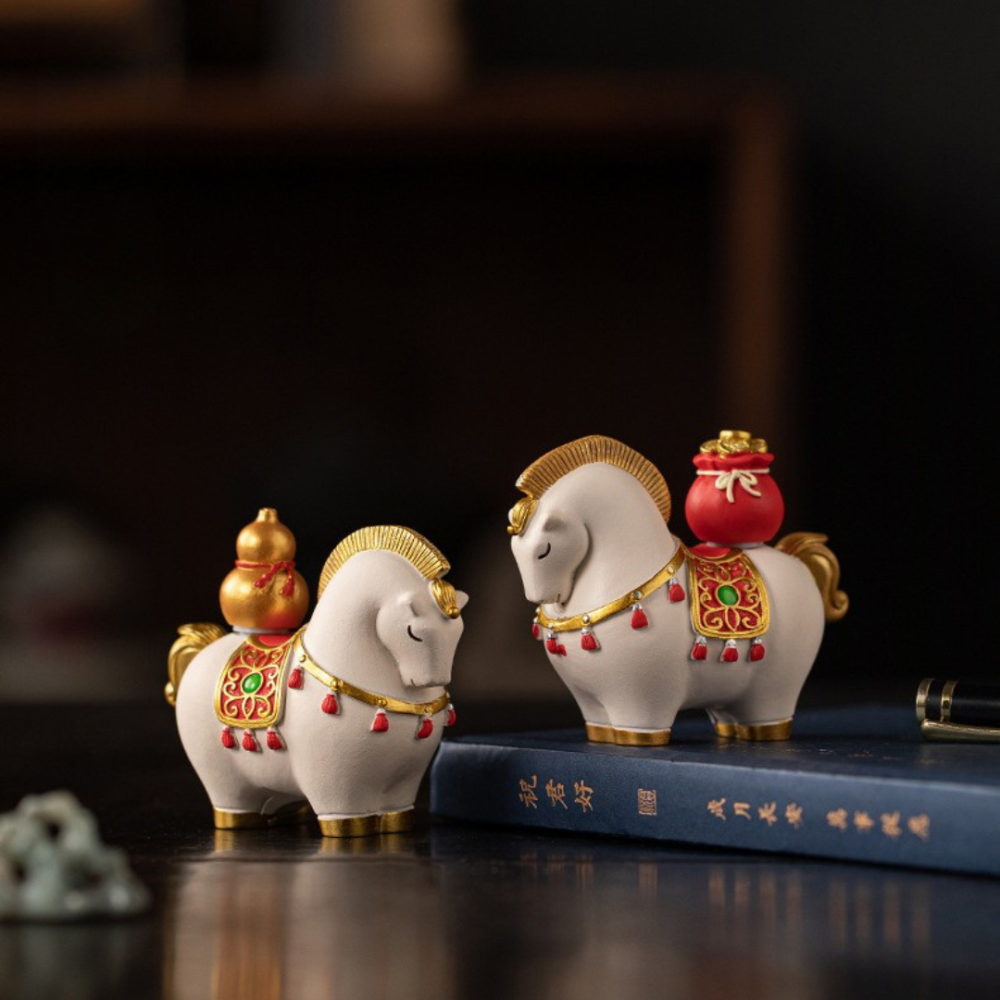 Фігурка Кінь Негайне щастя та здоров'я 8.5 х 7 см Полістоун Символ 2026 року Одеса - фото 2