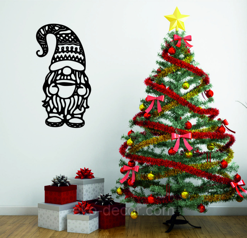 Декоративне настінне Панно «Гном», Декор на стену Київ - фото 2