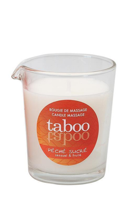 Масажна свічка Peche Sucre Bougie Massage 60 gr Sex Aura Київ - фото 2