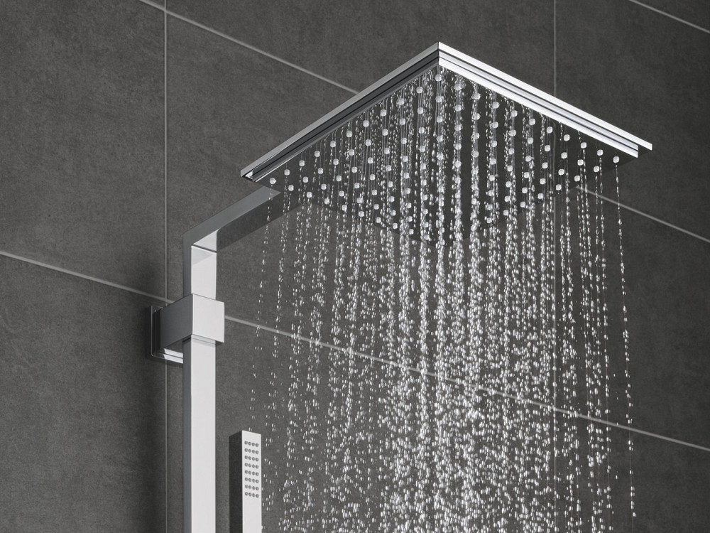 Душова система з термостатом для душа Grohe Euphoria Cube System (26087000) ( 14536 ) ( 12657 ) Харків - фото 10