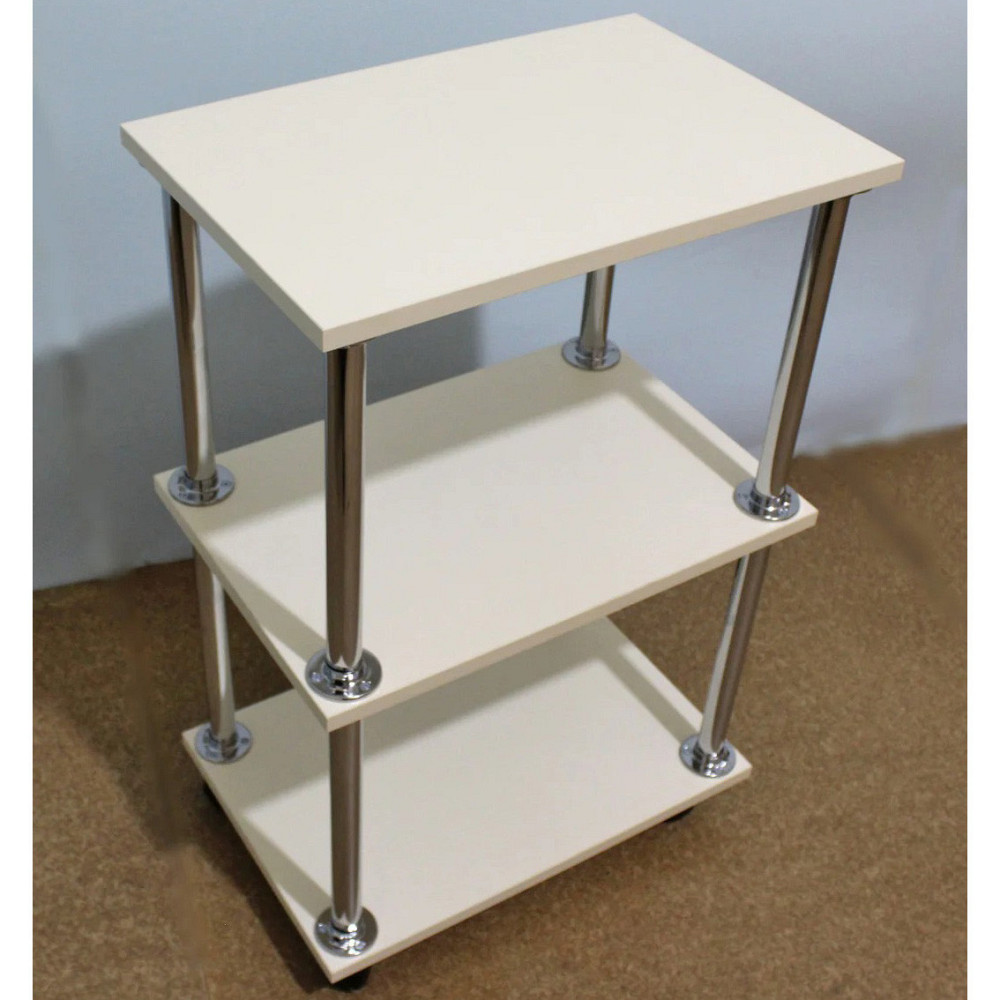 Косметологічна візок етажерка майстра косметолога на коліщатках для салону краси Слонова кістка Київ - фото 2