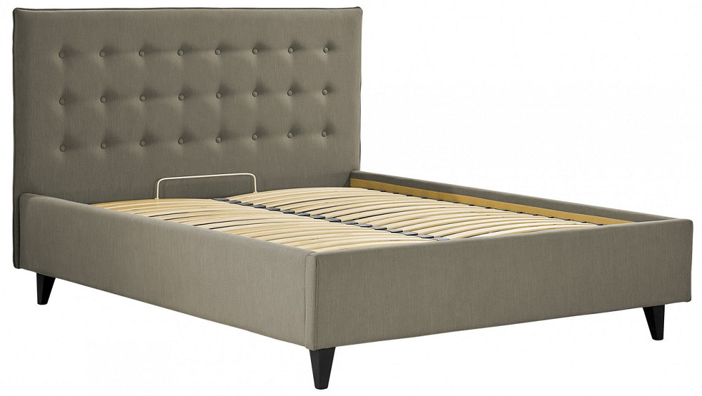 Ліжко Двоспальне Nicole Standart 160 х 200 см Melva 20 A1 Сірий Дніпро - фото 8