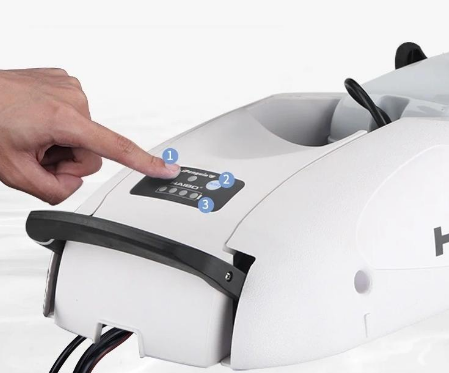Човновий електродвигун Haibo P65 c GPS якорем Київ