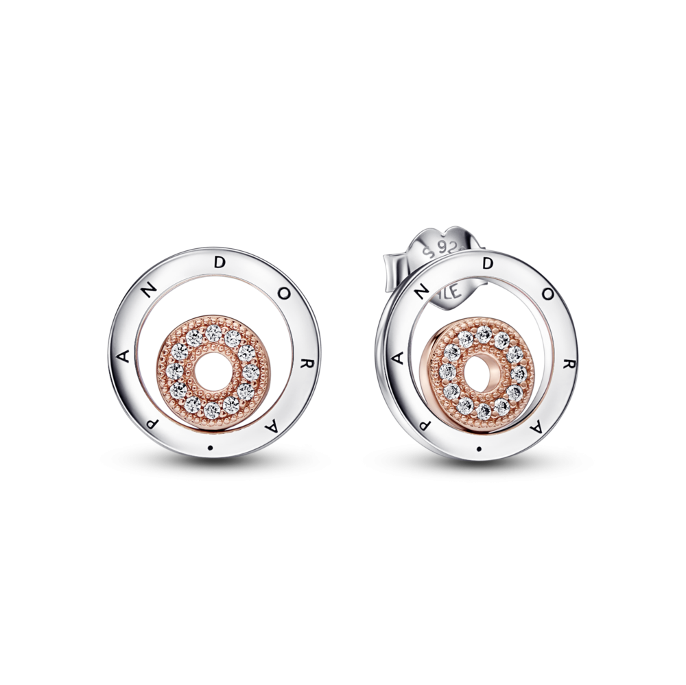 Срібні сережки   "Кільця з логотипом" 282314C01 MasterSem Київ - фото 1