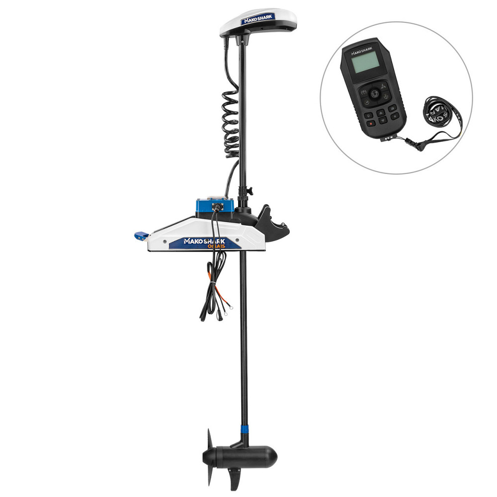 Троллинговый бесщеточный электромотор для лодки MAKOSHARK GPS 86Lbs 24V (OMS250F-73) Киев - изображение 1