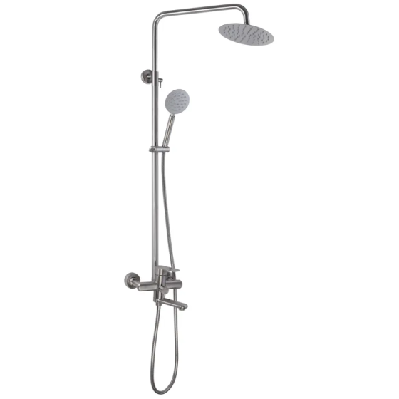 Душова колонна зі змішувачем з нержавіючої сталі Mixxus Eva-009-J (MI5788) Харків