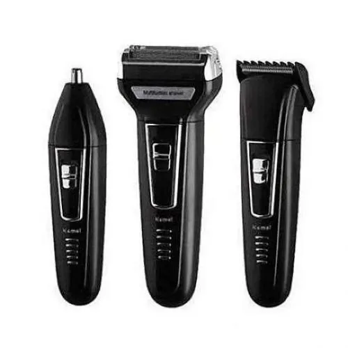 Чоловічий триммер бритва Gemei GM-573 3в1 волосся носа вух брів бороди, 60 хвилин безперервної роботи Одеса - фото 2