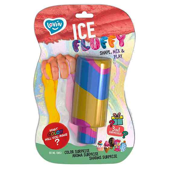 Лізун-антистрес TM Lovin Ice Fluffy ескімо 110 мл 80127 Вінниця