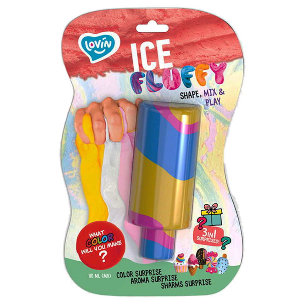Лізун-антистрес TM Lovin Ice Fluffy ескімо 110 мл 80127 Вінниця - фото 6
