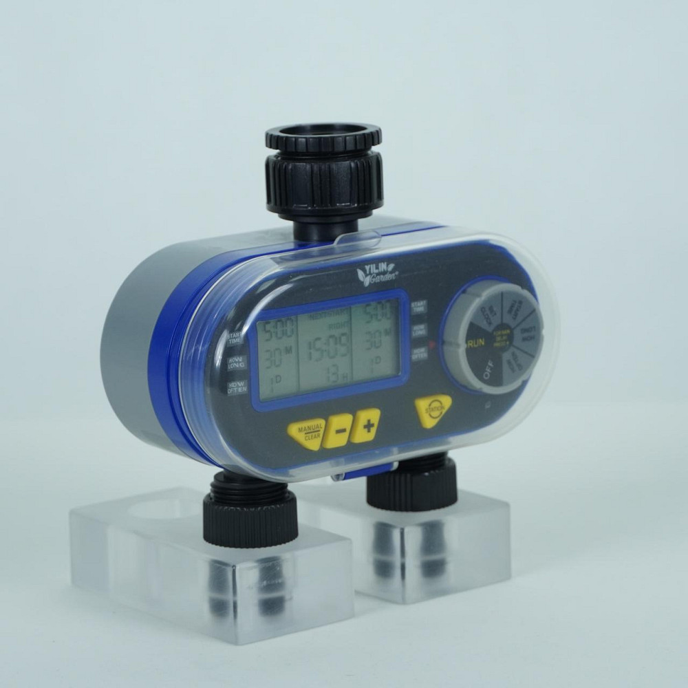 Автоматический таймер полива Aqualin на 2 линии с дисплеем Киев - изображение 9