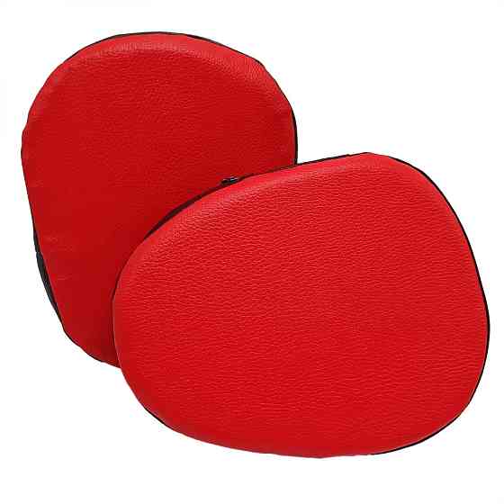 Детские боксерские Лапы 2088, 2 штуки, черно-красные Винница