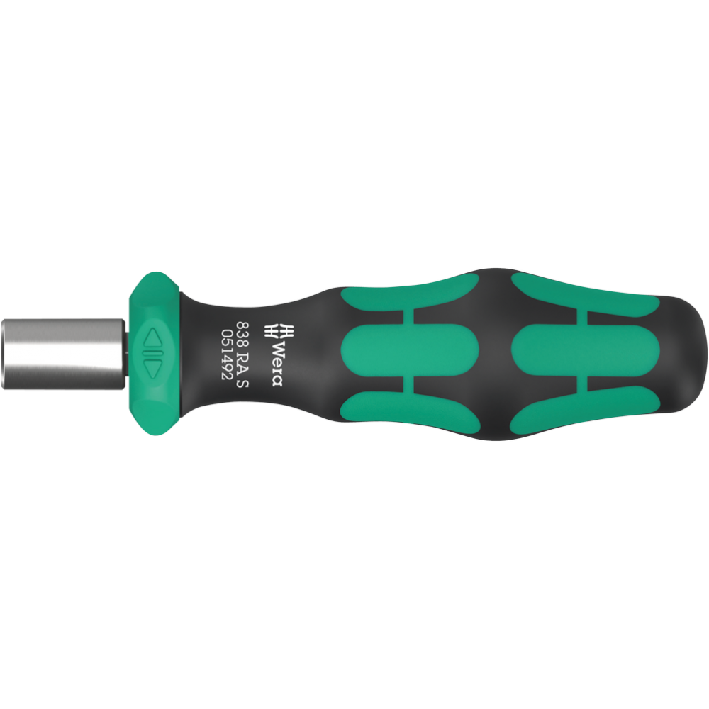 Трещоточная отвертка-битодержатель Wera 1/4