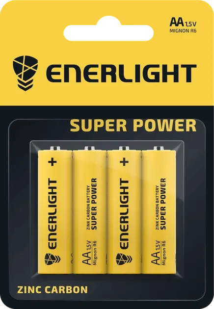 Батарейка AA R6 Enerlight 1.5 В для іграшок і пультів Київ - фото 5